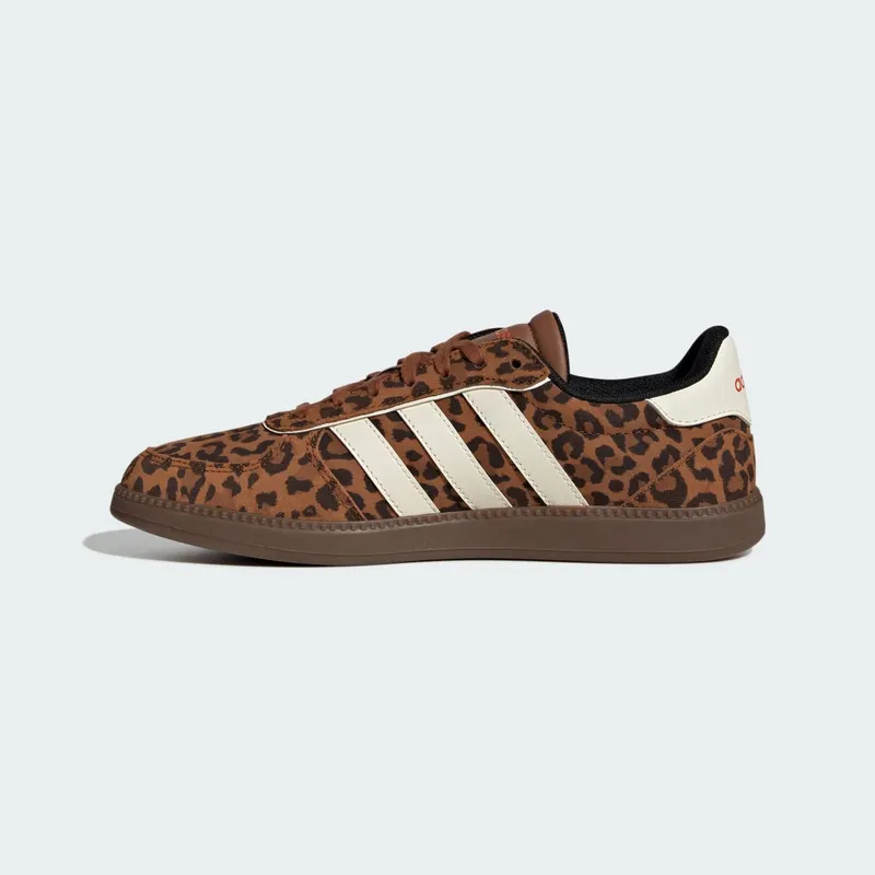 Adidas BREAKNET SLEEK Dusky Bronze / Cream White / Gum “Leopard” (KK4670)