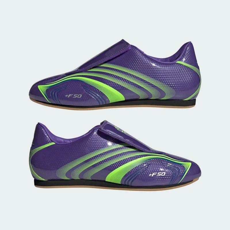 Adidas Taekwondo F50 Purple Rush / Lucid Lemon / Royal Blue (JR6025)