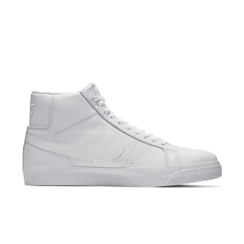 Nike SB Zoom Blazer Mid Triple White White/White-White (864349-105)