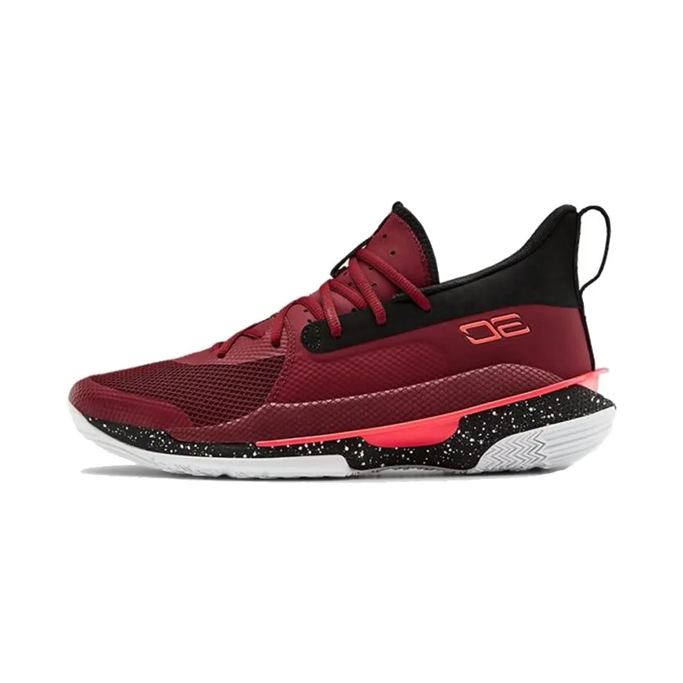 Under Armour Curry 7 Red Cordova Red Cordova/Black-Beta Red (3021258-605)