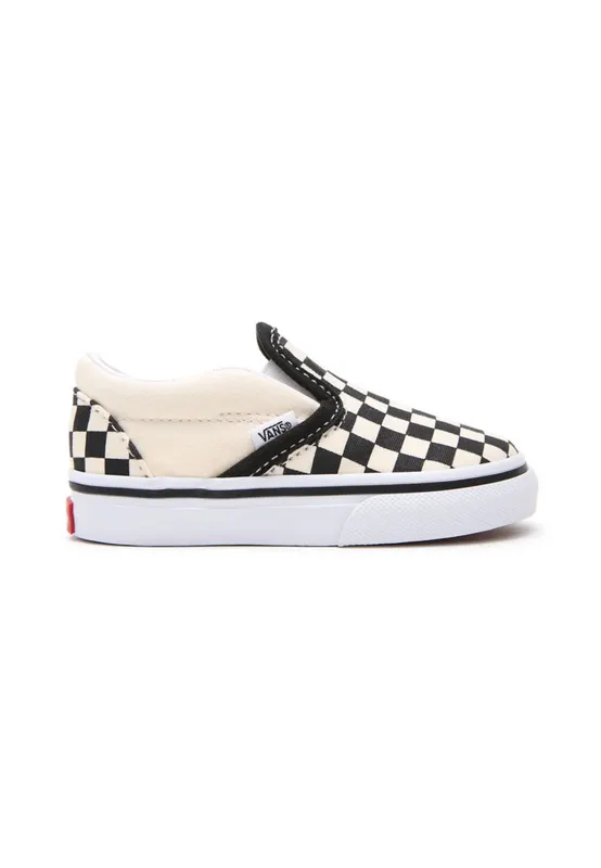 Vans Classic Slip-On Checkerboard (TD) Black/White (VN000EX8BWW)