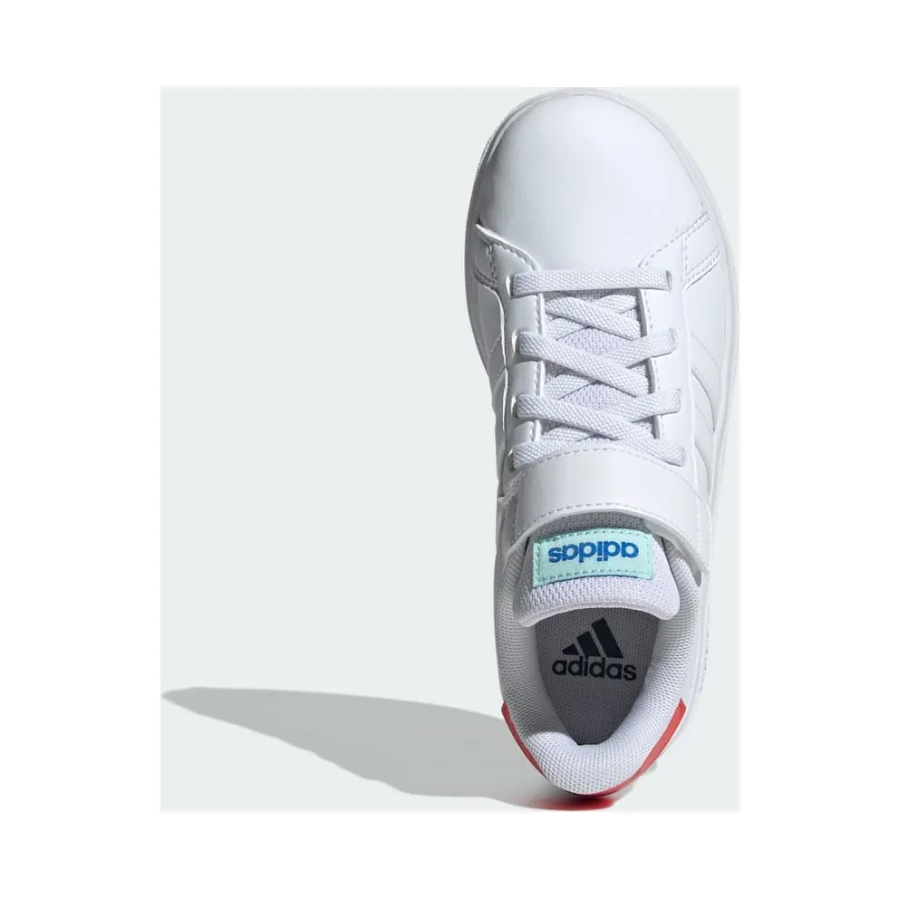 Adidas Grand Court 2.0 Kids Cloud White / Cloud White / Bright Red (ID0737)