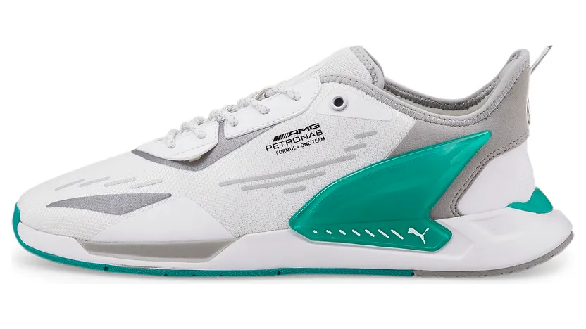 Puma Mercedes F1 ZenonSpeed motorsportschoenen Zilver/Groen/Wit (307042-01)