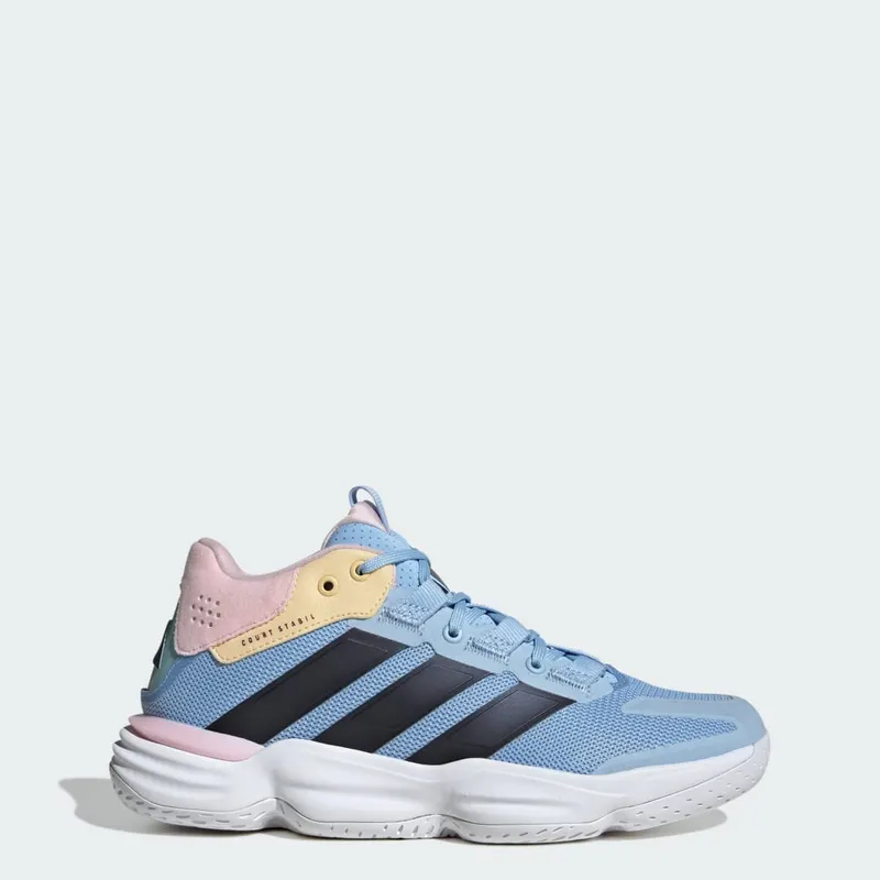 Adidas Court Stabil Indoor Sneakers Blue / Bright Royal / Team Solar Orange (JQ1183)