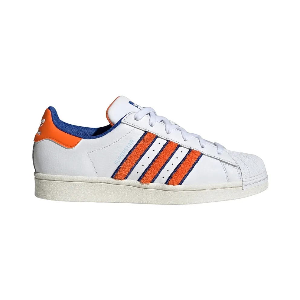 adidas Superstar Cloud White Orange Royal Blue (IF7610)
