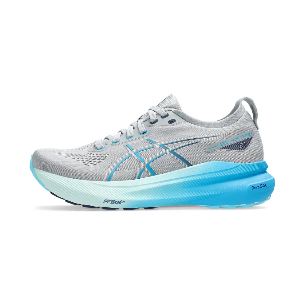 ASICS Gel-Kayano 31 Piedmont Grey Digital Aqua (1012B670-022)