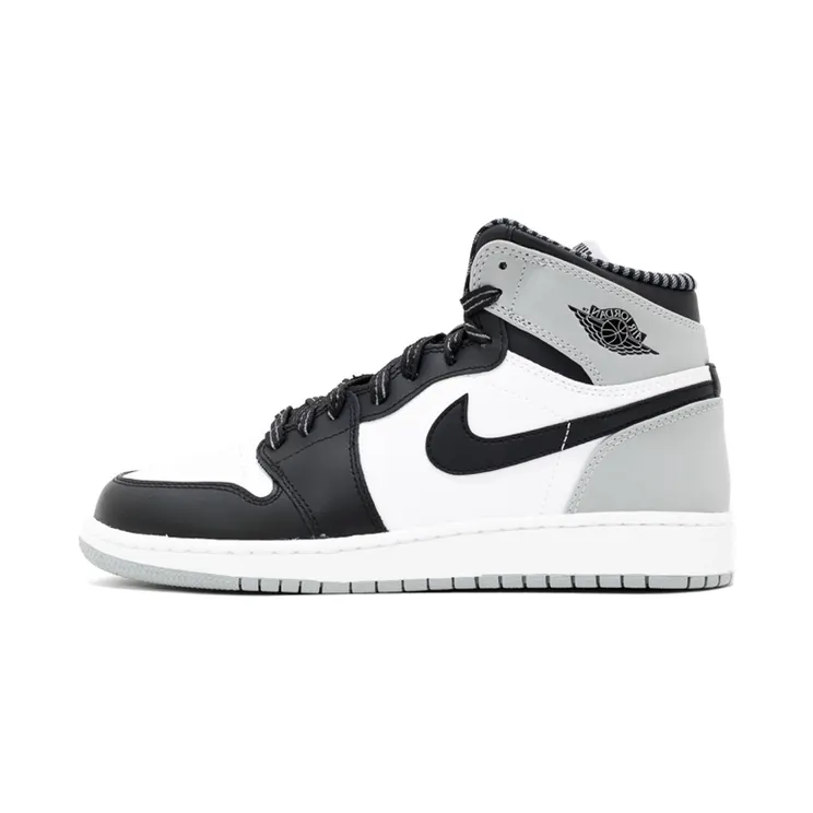 Air Jordan 1 Retro High OG’Barons’ BG White/Black-Wolf Grey (575441-104)