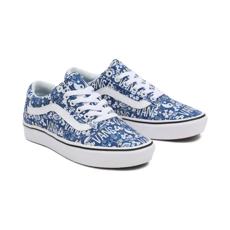 Vans Pastel Tie Dye Comfycush Old Skool White (VN0A5DYCB1Y)