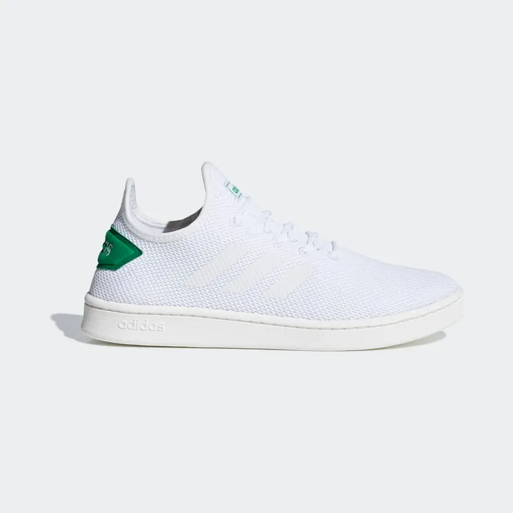 Adidas Neo Court Adapt ‘Cloud White’ Cloud White/Cloud White/Green (F36417)