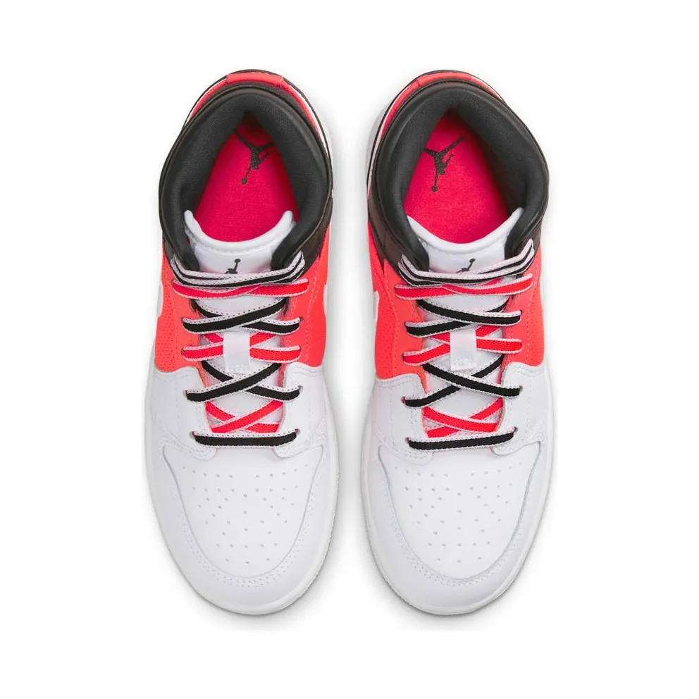 Air Jordan 1 Mid SE GS “White Infrared” (FB4417-016)