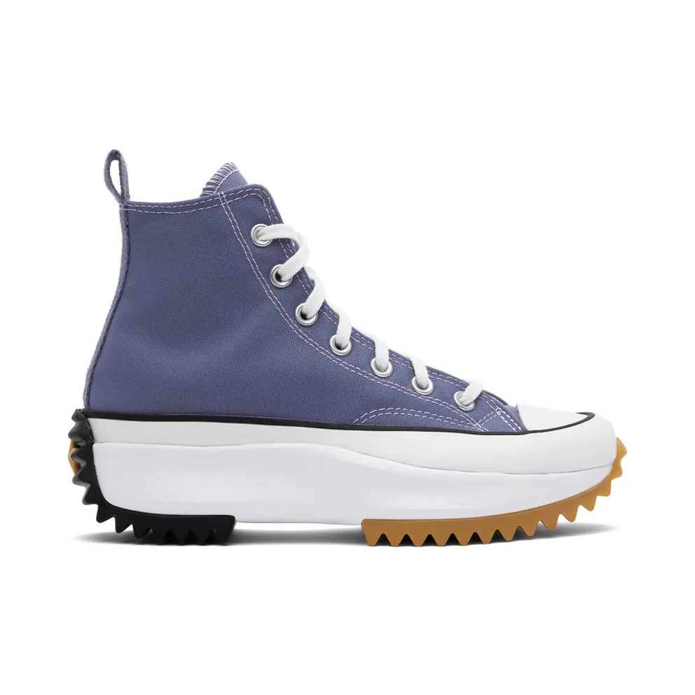Converse Run Star Hike Platform in den Farben der Saison Slate Lilac/Schwarz/Weiß (A03702C)