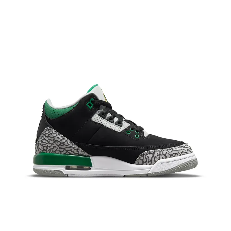 Air Jordan 3 Retro Pine Green (GS) (398614-030)