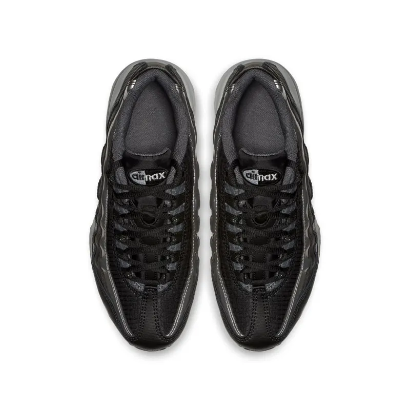 Nike Air Max 95 Y2K (GS) Black/Metallic Silver-Dark Grey-Pure Platinum (AT8091-001)