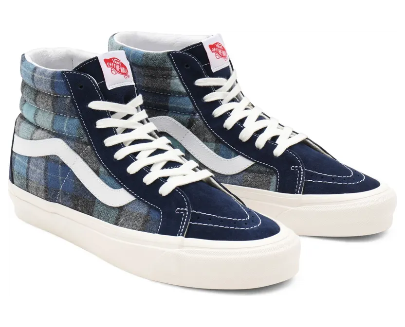 VANS Anaheim Factory Sk8-hi 38 Dx Schoenen Blauw (VN0A38GF9GS)