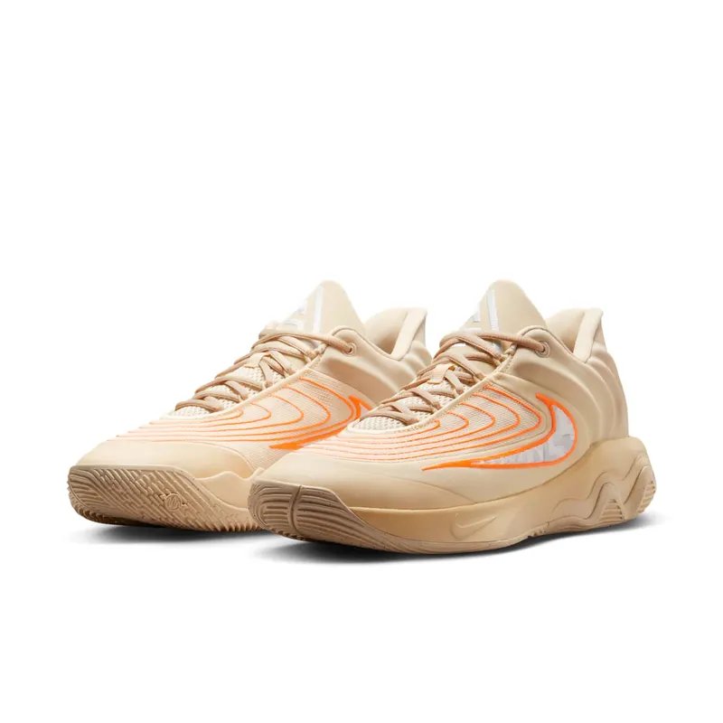 Nike Giannis Immortality 4 Light Khaki Alabaster Total Orange White (FQ3680-200)