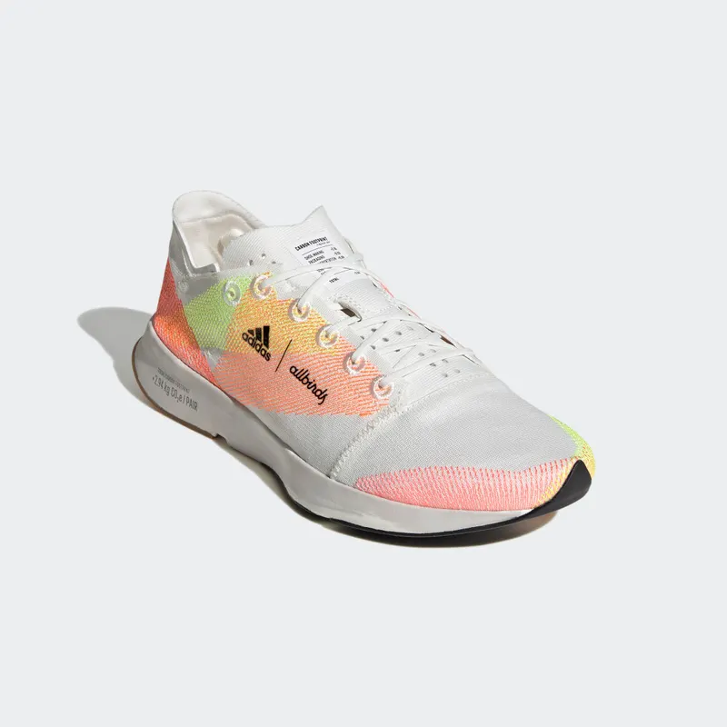 adidas ADIZERO X ALLBIRDS 2.94 KG CO2E Non Dyed / Core Black / Acid Red (GY6185)