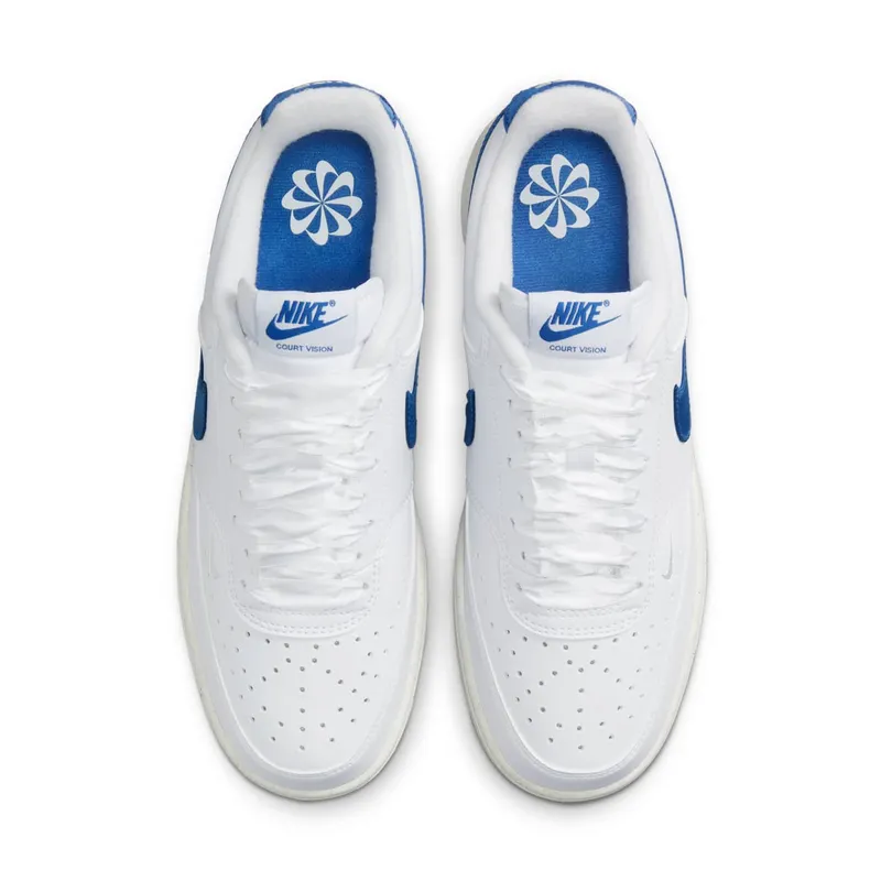 Nike Court Vision Low Next Nature White Sail Game Royal (HV5246-101)