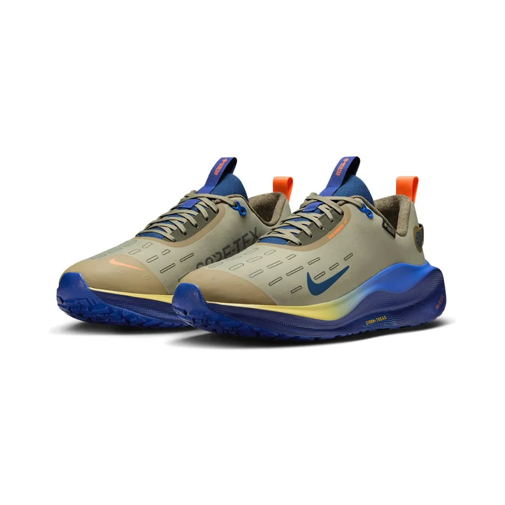 Nike React Infinity Run 4 Gore-Tex Neutral Olive Racer Blue Cargo Khaki Thunder Blue (HQ3222-276)