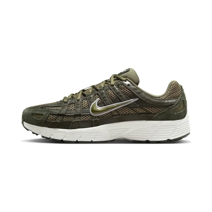 Nike P-6000 SE “Sequoia / Phantom / Metallic Silver / Medium Olive” (HF0015-301)