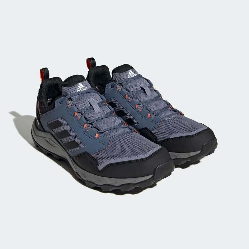 adidas Tracerocker 2.0 GORE-TEX Trail Running Silver Violet / Core Black / Impact Orange (HR1192)