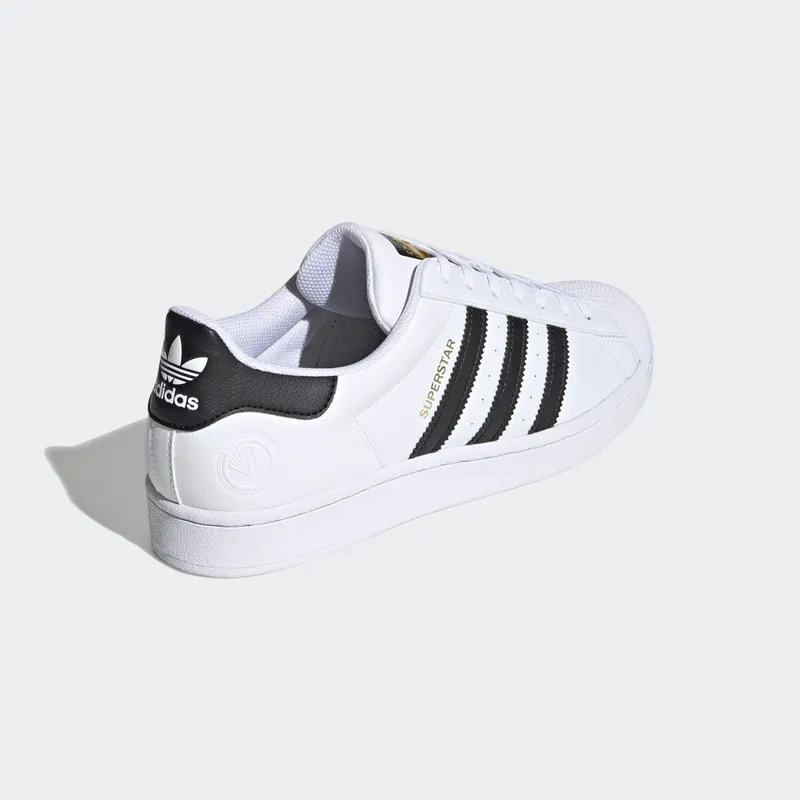 Adidas Superstar Vegan Cloud White / Core Black / Green (FW2295)