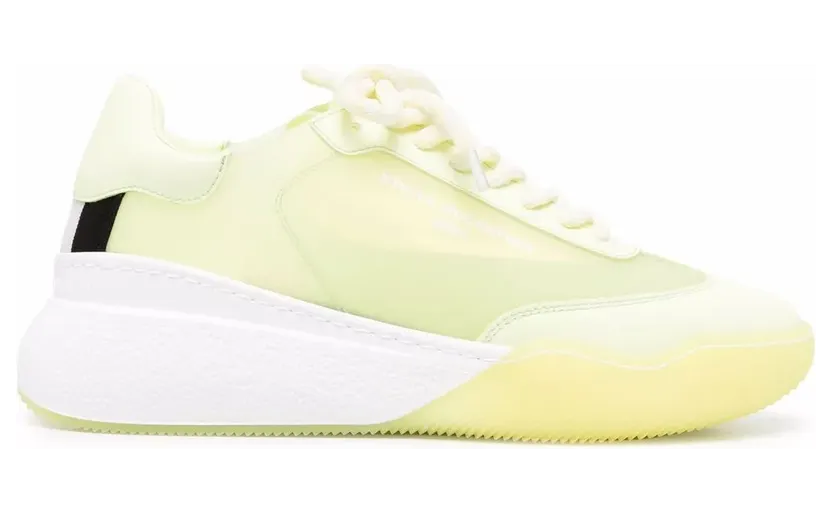 Stella McCartney Pink Glow-In-The-Dark Loop Sneakers (810001E00001)