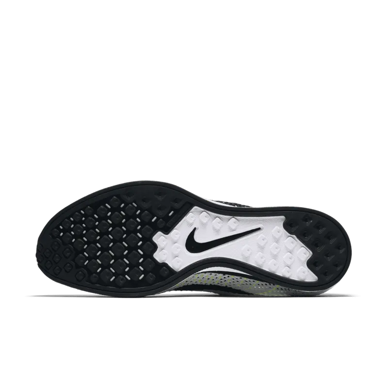 Nike Flyknit Racer Orca Black White Volt (526628-011)