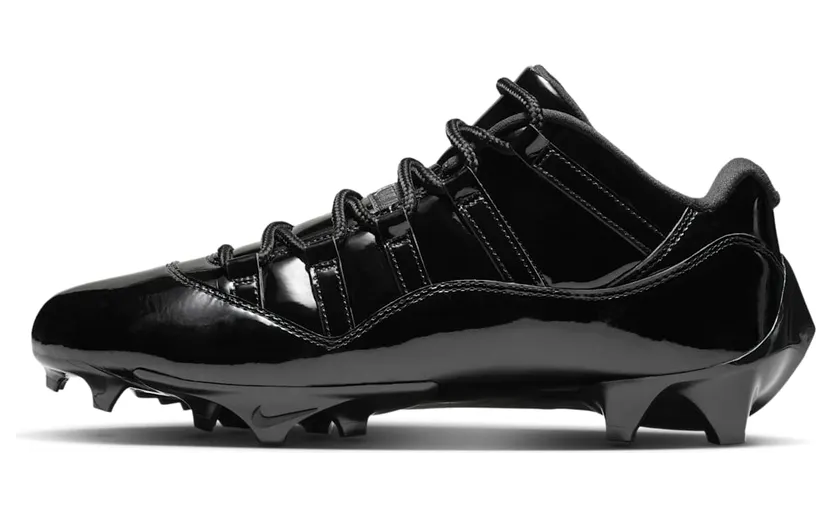 Air Jordan 11 Low TD Cleat “Patent Black” (IQ8113-001)