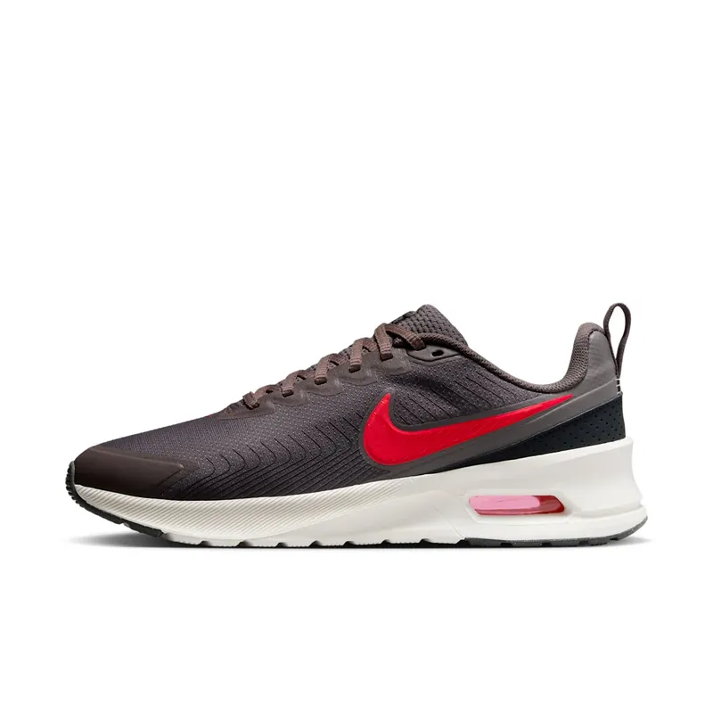 Nike Air Max Nuaxis Cave Stone Flat Pewter Dark Smoke Grey Bright Crimson (FD4329-200)