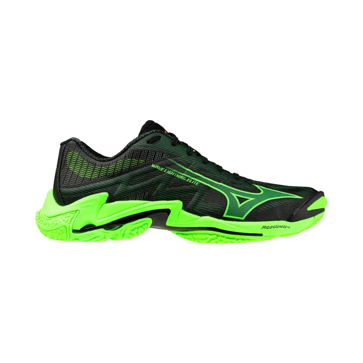 Mizuno Wave Lightning Elite Black Glowing Apple Mandarin Orange (V1GA260049)