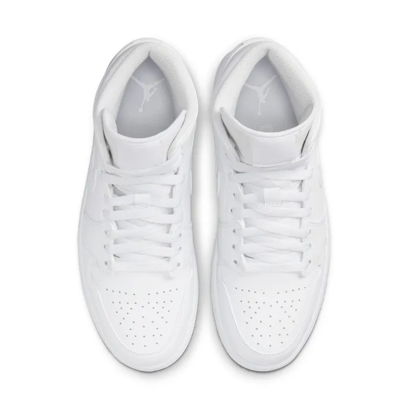 Air Jordan 1 Mid White (554724-136)