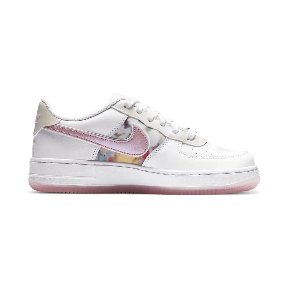 Nike Air Force 1 Low White Light Artic Pink (GS) (CN8535-100)