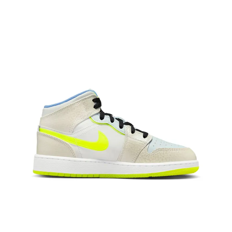 Air Jordan 1 Mid SE GS “Warped Swoosh'” (DV1314-017)