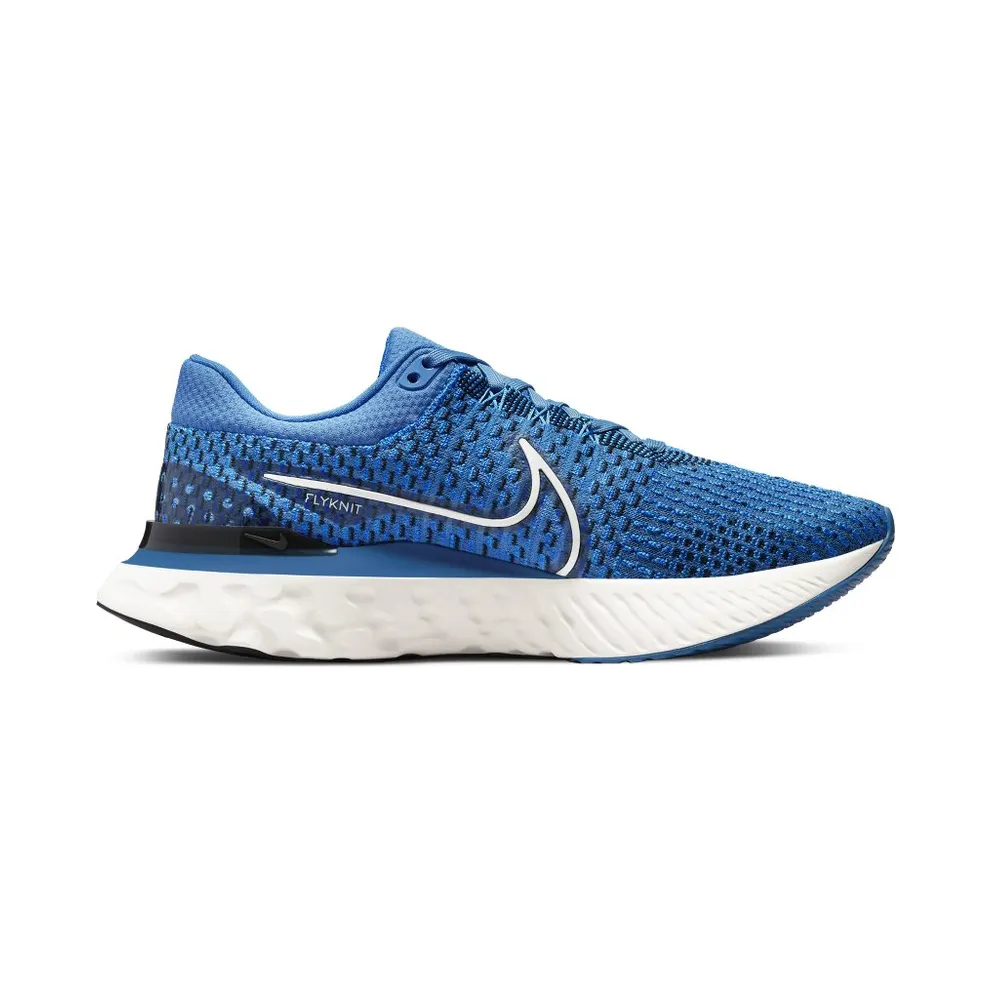 Nike React Infinity Run Flyknit 3 for Men (straat) Blue (DH5392-400)