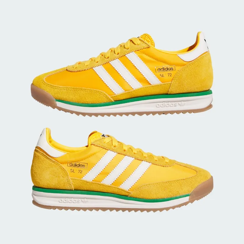 adidas SL 72 RS Crew Yellow Off White Green (JR8788)