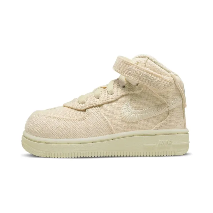 Nike Air Force 1 Mid Stussy “Fossil” (DN4159-200)