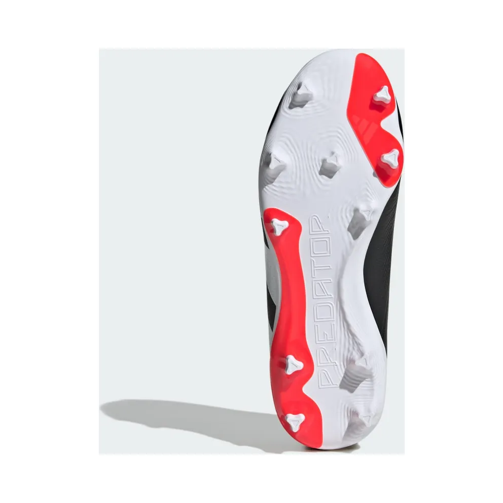 adidas Predator 24 League FG Core Black Cloud White Solar Red (IG7748)