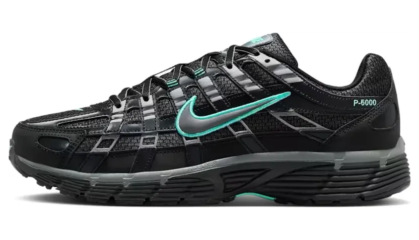 Nike P-6000 White Metallic Silver Blue, 40.5 (IR1477)