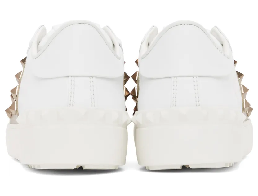 Valentino Garavani White Rockstud Untitled Sneakers (WW0S0A01HEL) (4)
