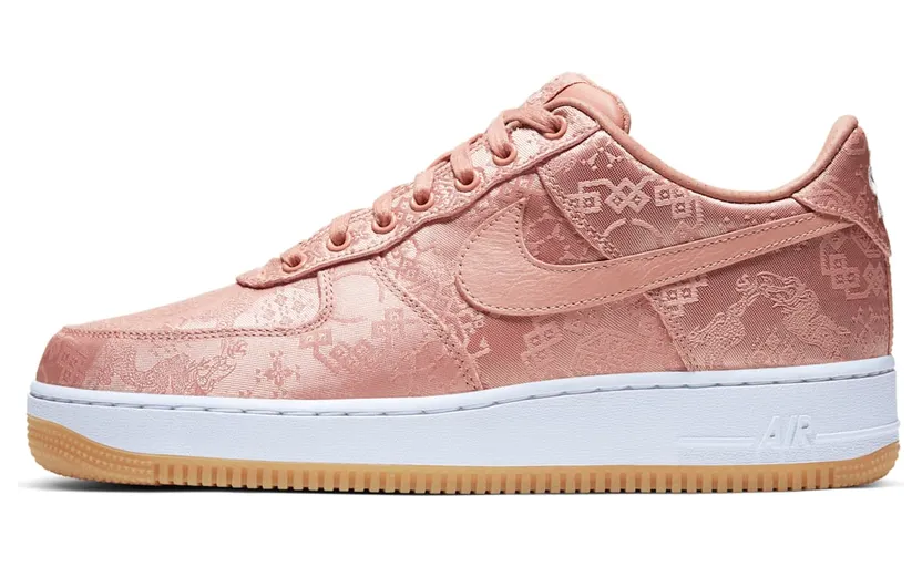 Nike Air Force 1 Low CLOT – Rose Gold Silk “Rose Gold / Gum Light Brown / White” (CJ5290-600)