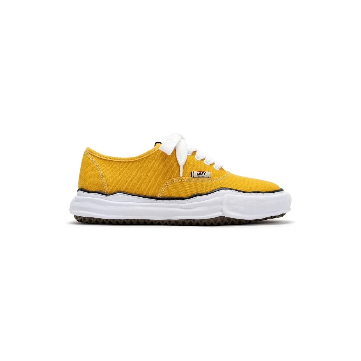 Maison Mihara Yasuhiro Baker OG Sole Cavas Low Yellow (A02FW704-YEL)