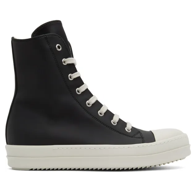 Rick Owens Drkshdw Black Bumper High-Top Sneakers (DU20F1800 RUHP)