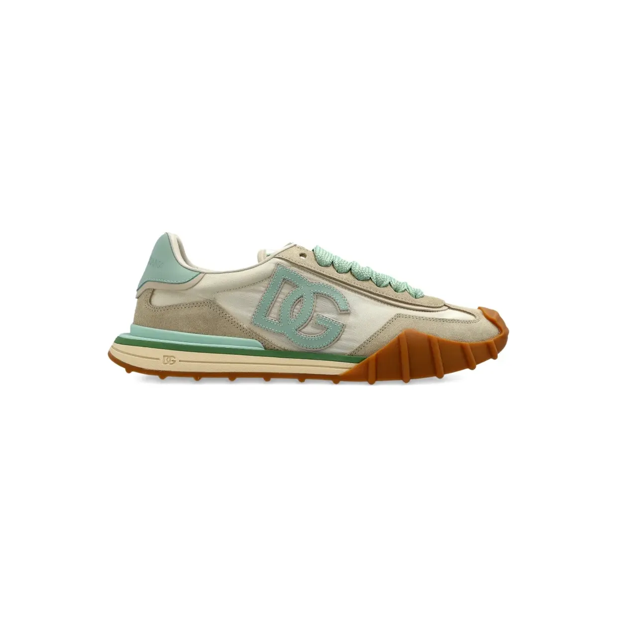 Dolce & Gabbana DG Athletic Sneakers in ivory and pink fabric and leather CK2384AZ681/S_DOLCE-8S160_500-36.5