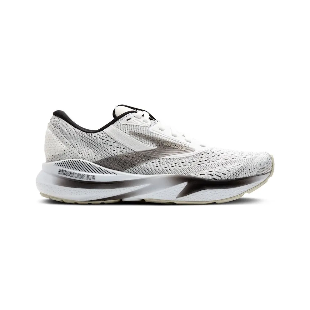 Brooks Adrenaline GTS 24 White Black Pelican (120426-1B-126)