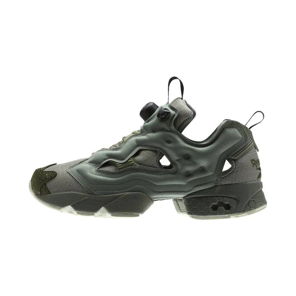 Reebok Instapump Fury Military Green Hunter Green/Mystic Grey-Teal (Other Brands Reebok)