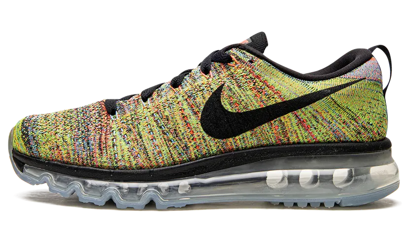 Nike Flyknit Air Max Multi-Color Chalk Blue Hyper Orange (W)