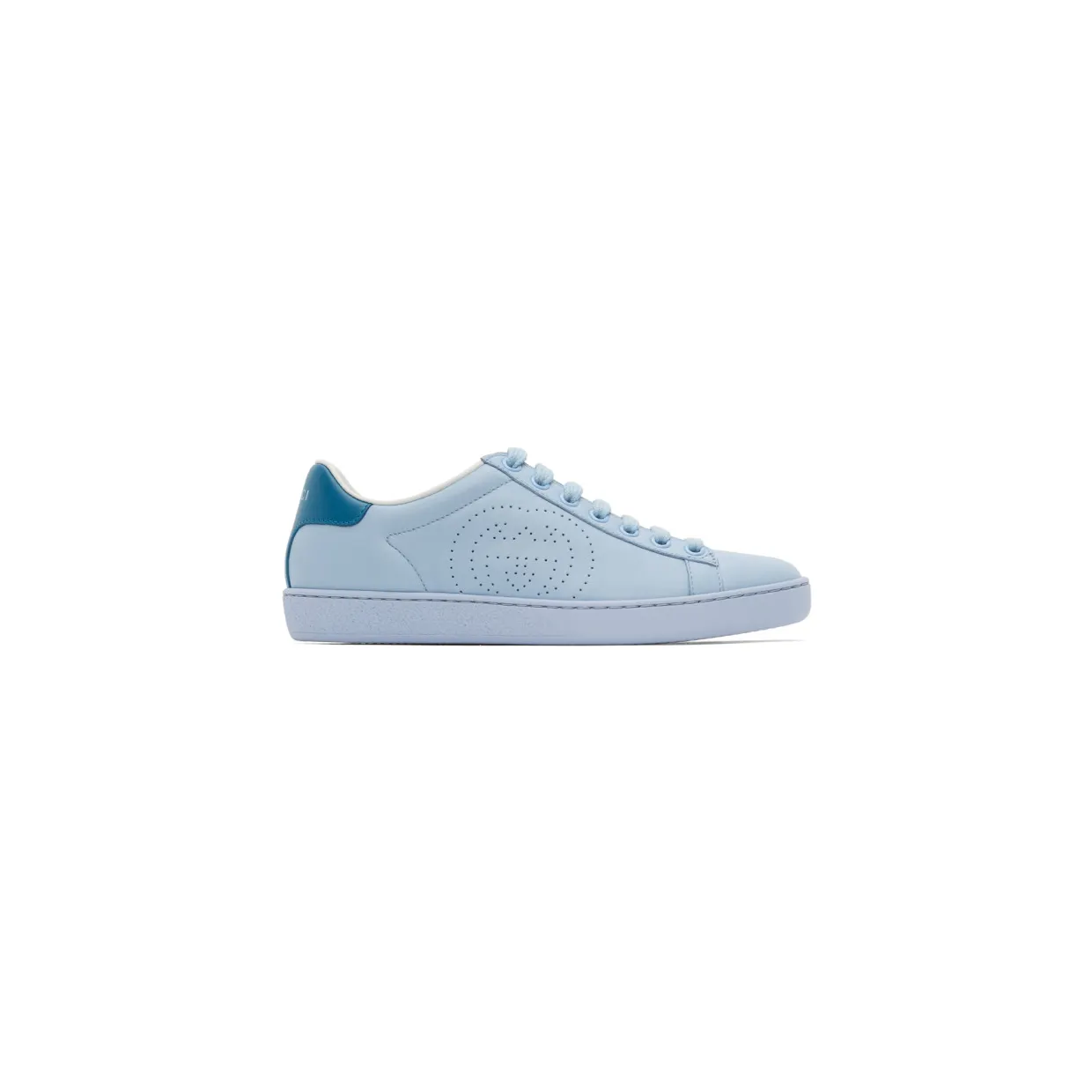 Gucci Blue Interlocking G New Ace Sneakers (598527 AYO70)