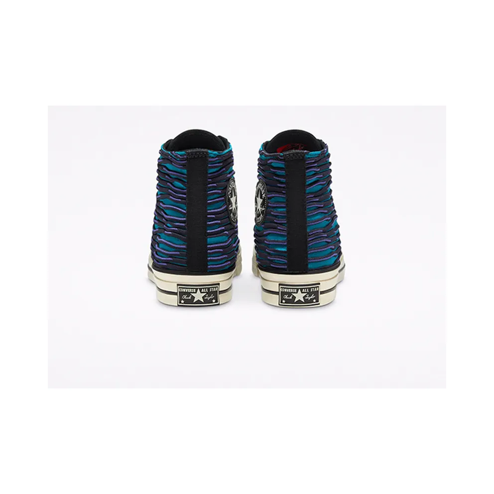 Converse Blue & Purple Wavy Knit Chuck 70 High (168757C)