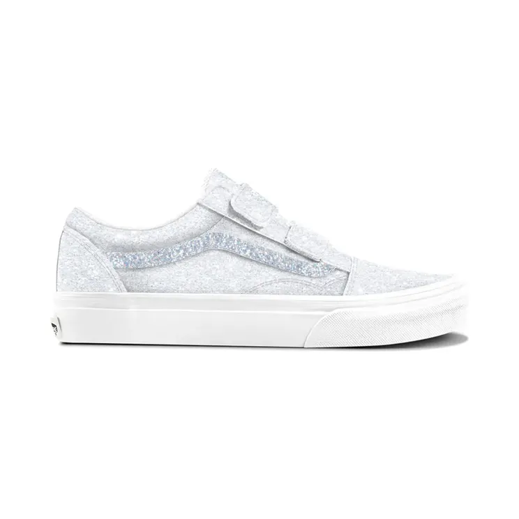 Vans Old Skool Glitter White / Silver (VN000CYAY1K)