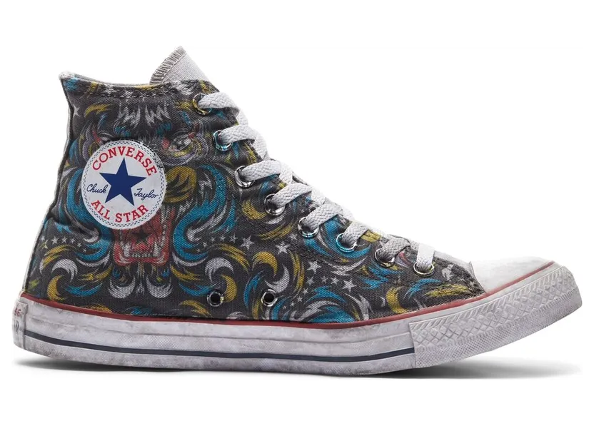 Converse Tattoo Chuck Taylor All Star High Top Print Forest Tiger (171027C)